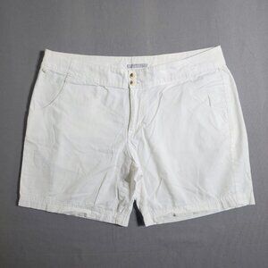 Columbia PFG shorts women's size 12 white colour Performance Fishing Gear